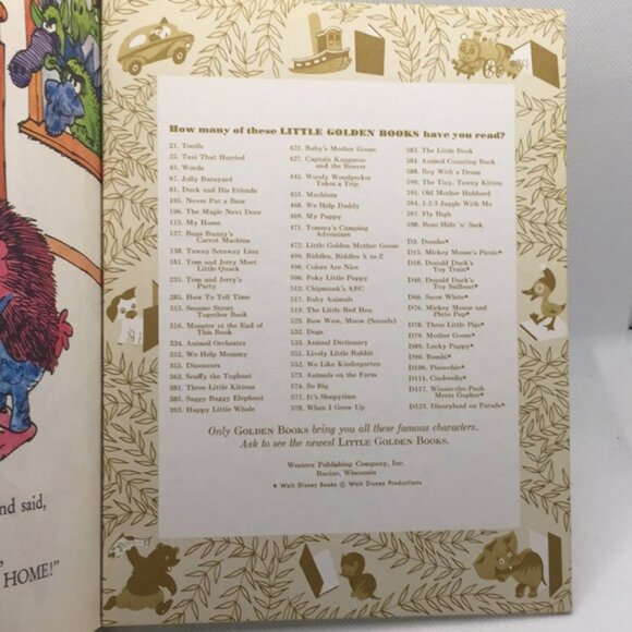 The Neatos and the Litterbugs in the Mystery Of The Missing Ticket Golden Book - Picture 11 of 12